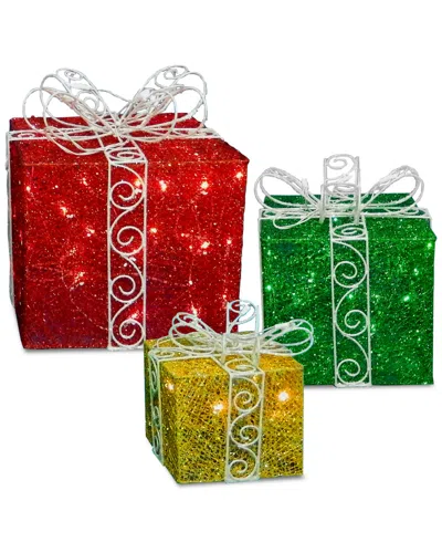 NATIONAL TREE COMPANY NATIONAL TREE COMPANY GIFT BOX SET- 9IN
