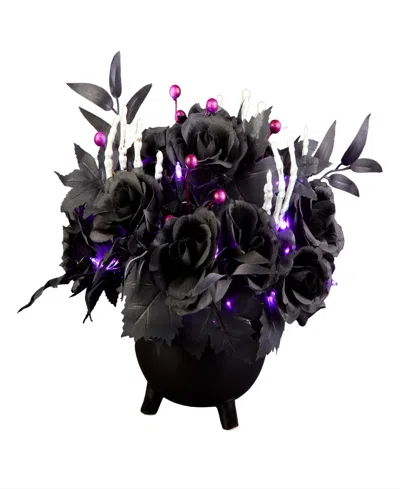 National Tree Company Halloween Centerpiece, 19 Inches In Black