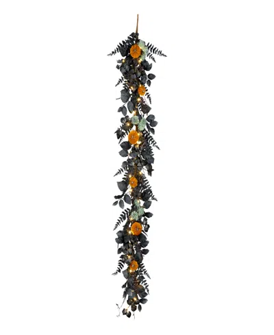 National Tree Company Halloween Garland, 6 Feet In Orange