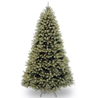 National Tree Company National Tree 7 Feel Real Down Swept Douglas Fir Hinged Tree Collection In Green