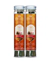 National Tree Company Scentsicles Scented Ornaments, 6 Count Bottles, Infused Paper Sticks, 2 Pack Set In Spiced Pinecones