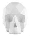 National Tree Company White Origami Skull Decoration, 6 Inches In White