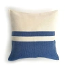 Nativa Woven Block Pillow In Blue