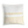 Nativa Woven Block Pillow In Cream
