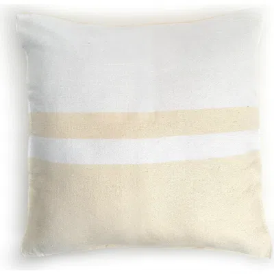 Nativa Woven Block Pillow In Neutral