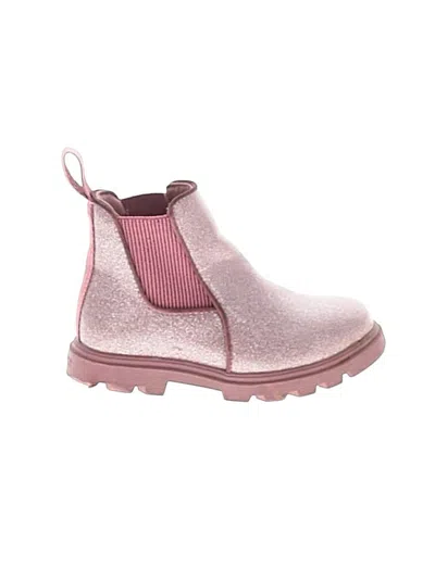Pre-owned Native Kids' Ankle Boots In Pink