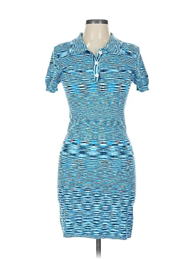 Pre-owned Native Casual Dress In Blue