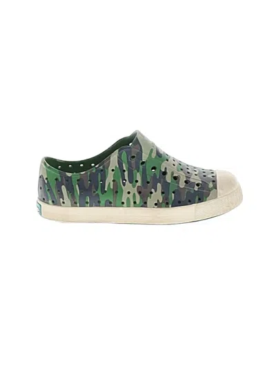 Pre-owned Native Kids' Clogs In Green