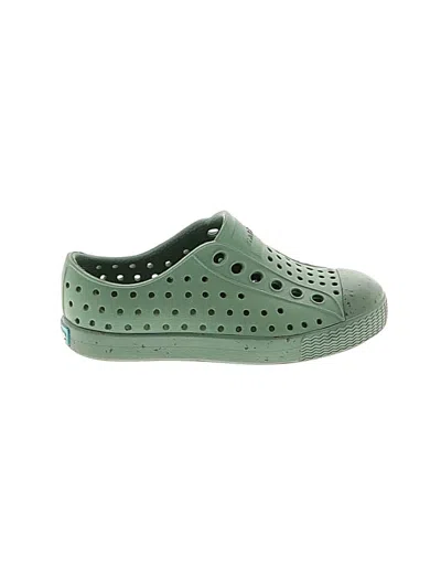 Pre-owned Native Kids' Clogs In Green