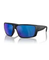 Native Eyewear Native Men's Sightcaster Polarized Sunglasses, Mirror Polar Xd9021 In Matte Black