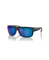 Native Eyewear Native Men's Ashdown Polarized Sunglasses, Mirror Polar Xd9003 In Matte Black