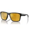 Native Eyewear Native Men's Breck Polarized Sunglasses, Mirror Polar Xd9041 In Matte Black