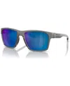 Native Eyewear Native Men's Breck Polarized Sunglasses, Mirror Polar Xd9041 In Matte Smoke Crystal