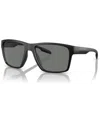 Native Eyewear Native Men's Breck Polarized Sunglasses, Polar Xd9041 In Matte Black