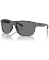 Native Eyewear Native Men's Gorge Polarized Sunglasses, Polar Xd9040 In Matte Gray