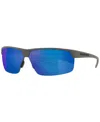 Native Eyewear Native Men's Hardtop Ultra Xp Polarized Sunglasses, Mirror Polar Xd9026 In Granite