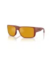 Native Eyewear Native Men's Polarized Badlands Sunglasses, Xd9045 In Red
