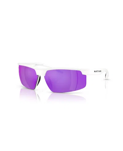 Native Eyewear Native Men's Polarized Ridge-runner Crest Sunglasses, Xd9048