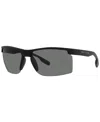 Native Eyewear Native Men's Polarized Sunglasses, Xd9039 Ridge-runner 68 In Matte Black