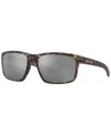 Native Eyewear Native Men's Wells Polarized Sunglasses, Mirror Polar Xd9001 In Obsidian Tortoise