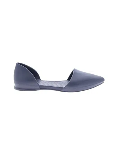 Pre-owned Native Flats In Blue