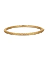 Native Gem Bali Bangle Bracelet In Gold