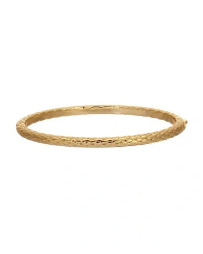 Native Gem Bali Bangle Bracelet In Gold