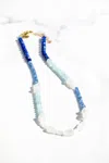 Native Gem Porto Necklace In Blue In Blue