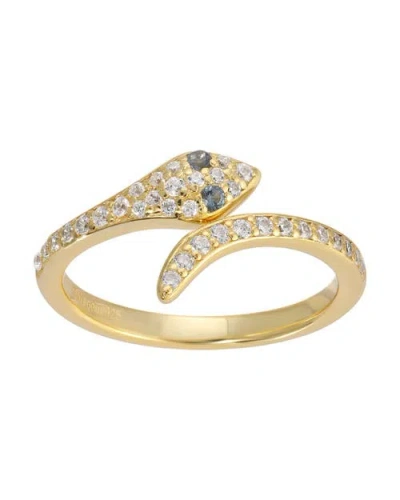 Native Gem Snake Charmer Ring In Gold