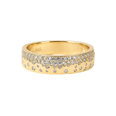 Native Gem Women's Champagne Fizz Ring- Gold