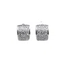 Native Gem Women's Cuff Huggies- Sterling Silver
