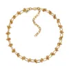 Native Gem Women's Gold Knot Necklace