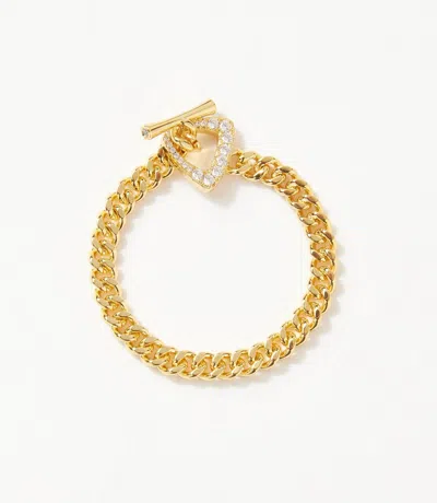 Native Gem Women's Infinity Chainlink Bracelet In Gold