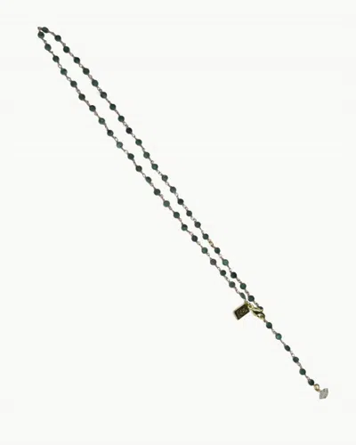 Native Gem Women's May Birthstone Necklace In Malachite In Green