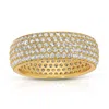 Native Gem Women's Mini Billionaire Ring 14k Gold Vermeil