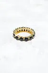 Native Gem Women's Pillowtalk Ring In Black In Black