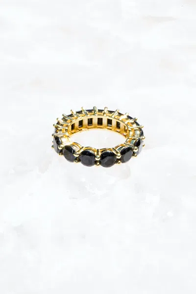 Native Gem Women's Pillowtalk Ring In Black