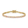 Native Gem Women's Pink / Purple Vienna Mini Opal Bracelet- Pink
