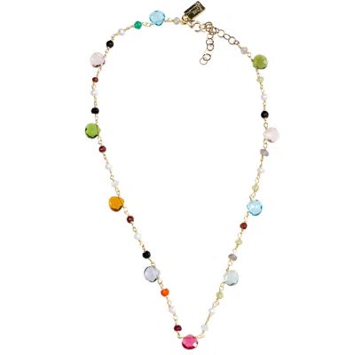 Native Gem Women's Rainbow Gumdrops Necklace In Multi