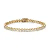Native Gem Women's Solar Bracelet- Gold Vermeil