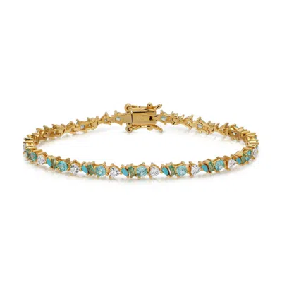 Native Gem Women's Vienna Bracelet In Turquoise Opal In Multi