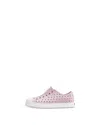 Native Kids' Girls' Jefferson Bling Slip On Sneakers - Baby, Toddler In Barely Pink Bling Shell White