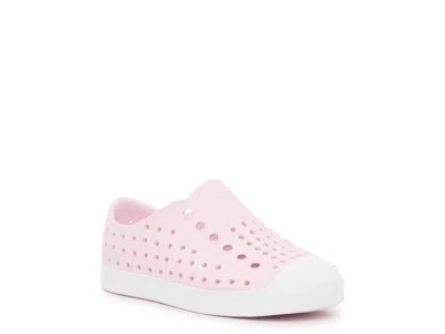 Native Jefferson Slipon Sneaker Kids' In Light Pink