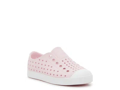 Native Jefferson Slipon Sneaker Kids' In Light Pink