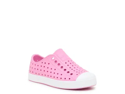 Native Jefferson Slipon Sneaker Kids' In Pink