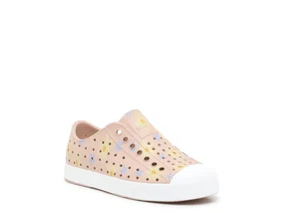 Native Jefferson Slipon Sneaker Kids' In Pink Floral Print