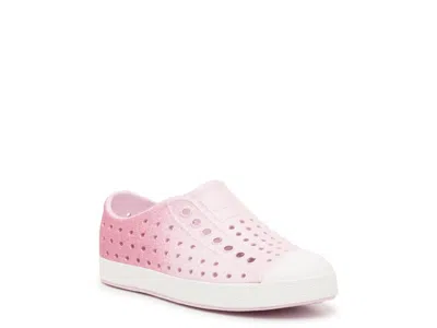 Native Jefferson Slipon Sneaker Kids' In Pink Ombre