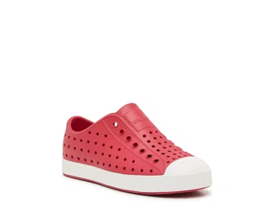 Native Jefferson Slipon Sneaker Kids' In Red
