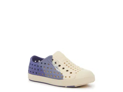 Native Jefferson Slipon Sneaker Kids' In White/blue