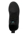 Native Lace-up Lug-sole Boots In Black
